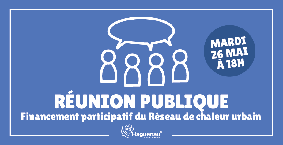 Une réunion publique autour de l’extension du Réseau de Chaleur Urbain