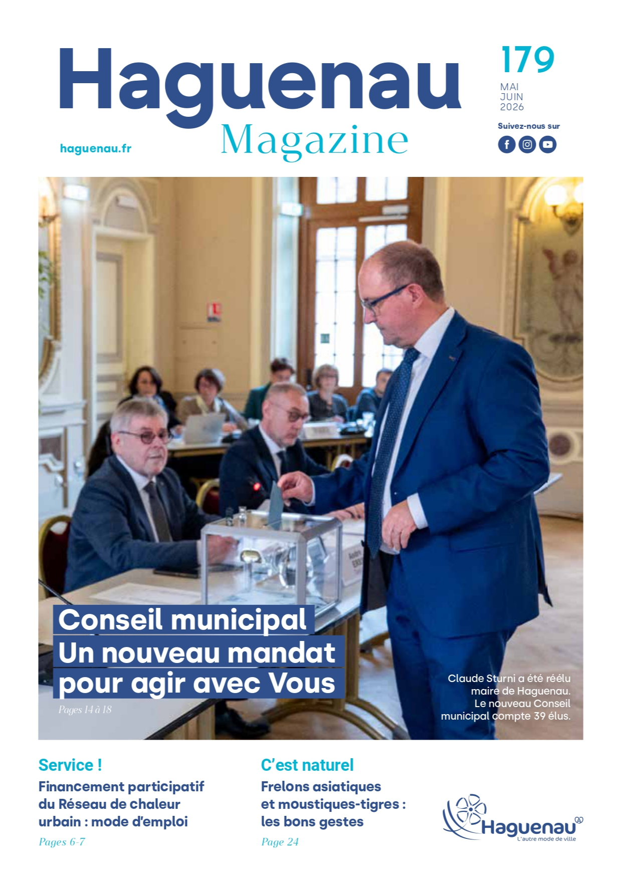 Couverture Haguenau Magazine n°179